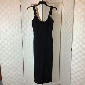 NWT bar lll black cropped jumpsuit size 0